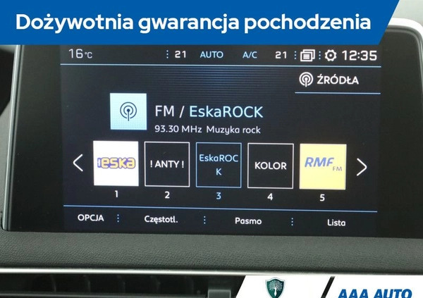 Peugeot 3008 cena 75000 przebieg: 159955, rok produkcji 2018 z Ogrodzieniec małe 352